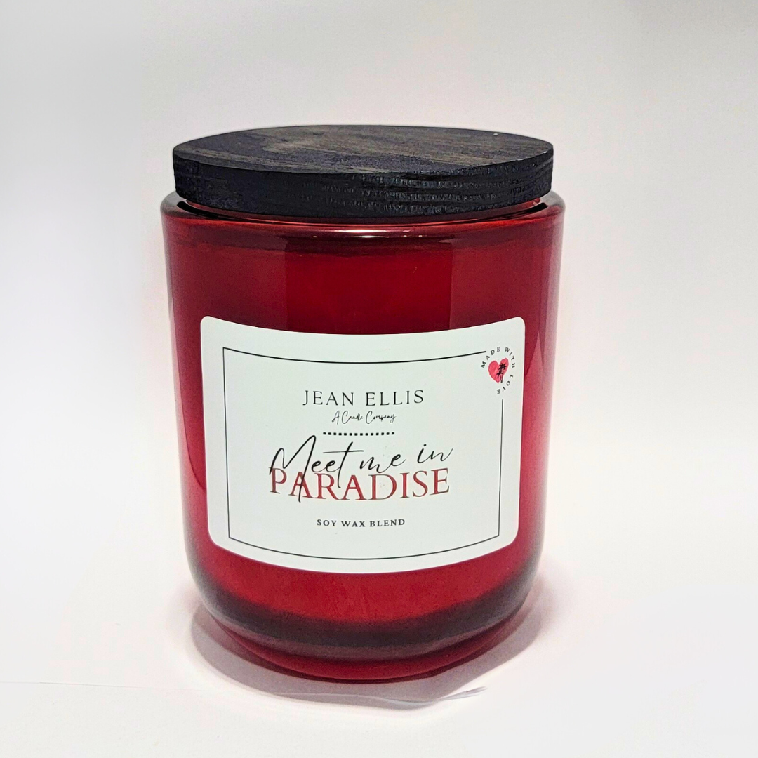 Meet Me In Paradise Theme Scented Candle