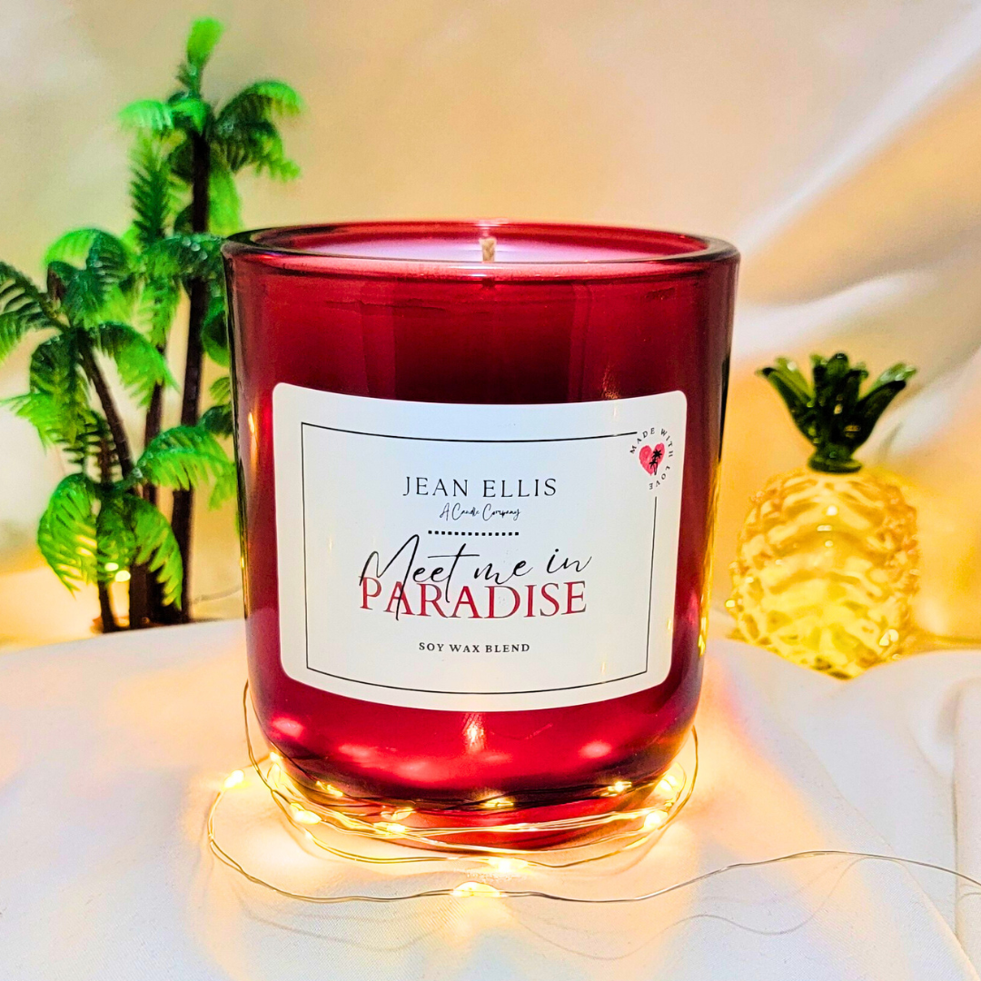 Meet Me In Paradise Theme Scented Candle