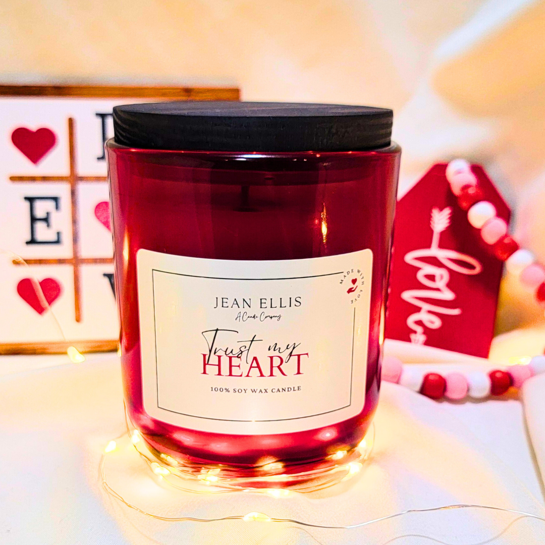 Trust My Heart Theme Scented Candle