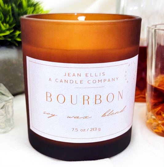 Bourbon Theme Scented Candle